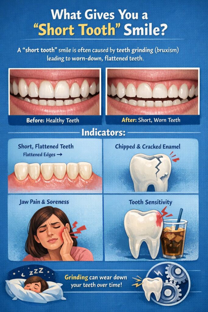 What Gives You a Short Tooth Smile